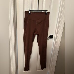 Girlfriend Collective Full Length High Rise Pocket Legging 28.5" size large